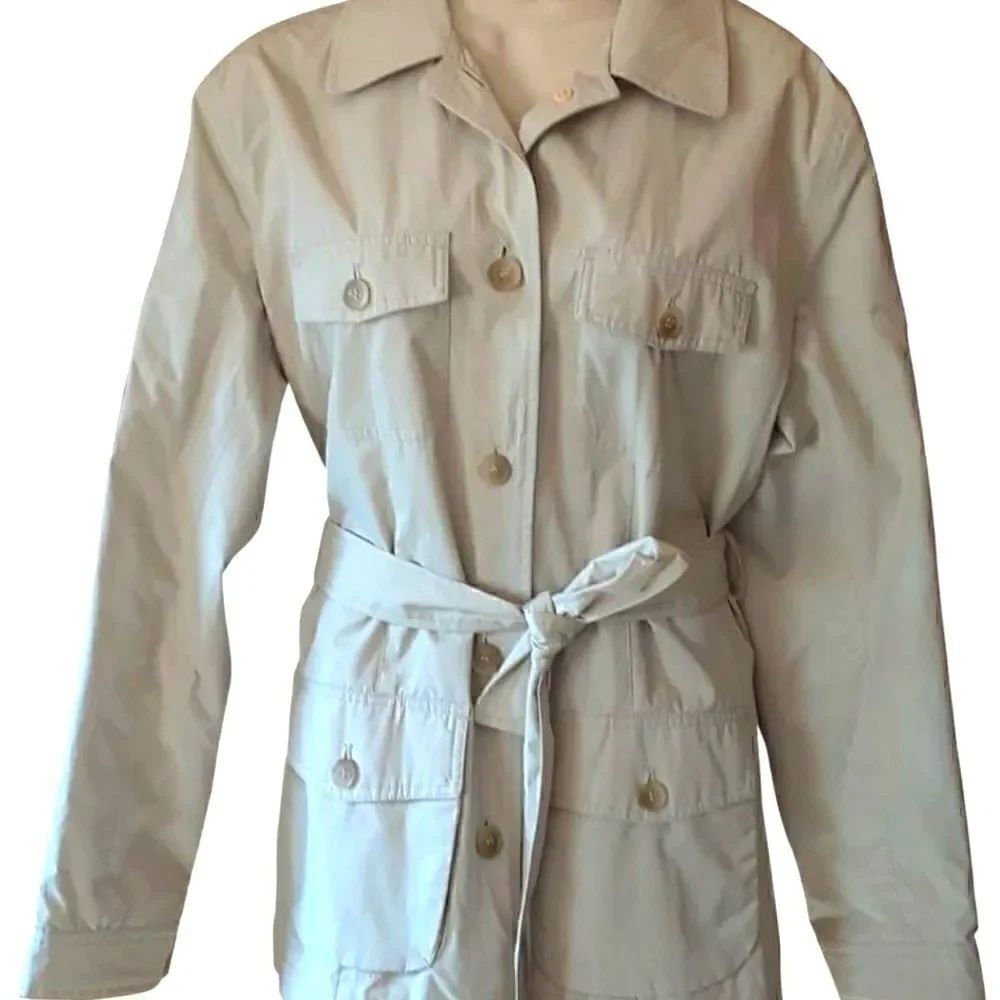Dockers Khaki Trench Coat  Medium